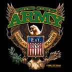 Vojenské army tričko  - ARMY 1775